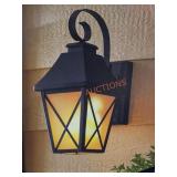 Hampton Bay LED Flame Effect Wall Lantern