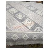 Bazaar 8ft x 10ft Bazaar Ramsi White/Light Gray