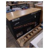 Husky 52"x24.5"x39" Heavy Duty Mobile Workbench