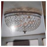Home Decorators 2 light flush mount light