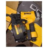 Pneumatic DeWalt 15ï¿½ coil siding and fencing