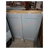 30"Wï¿½13"Dï¿½30"H Kitchen Cabinet, Gray