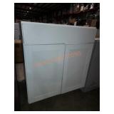 30"Wï¿½24.5"Dï¿½35"H Kitchen Cabinet, White