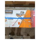 Ridgid 7" wet tile saw with stand