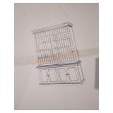 White Hutch and Chest Storage Cabinet