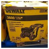 Dewalt 3600 psi gas pressure washer 2.5 gpm