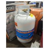 Flame King 30lb empty propane tank