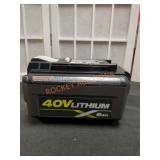 Ryobi 6AH 40V Lithium Battery Only