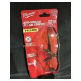 Milwaukee Anti Scratch Yellow Safety Glasses