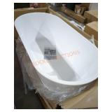 Woodbridge 60"ï¿½30" Freestanding Bathtub, White