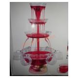 Nostalgia Deluxe Lighted Party Foundation