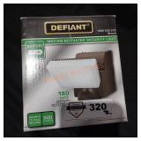 Defiant motion activated security light