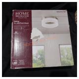 Home Decorators 8in led flush mount