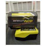 Ryobi 6AH 40V Lithium Battery and 40V Charger