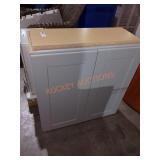 30" x 13" x 30" Grey Wall Cabinet