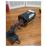 Ryobi 40V 5Ah Lithium Battery and Charger