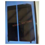 Husky 48in Storage Cabinet Black 48W x 72 H x 18 D