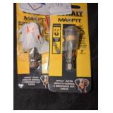 DeWalt bits 1/4" and 7/16" maxfit for impact gun