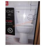 Delta 2-Piece Single Flush Round Toilet