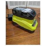Ryobi One+ 18V 1.5Ah Battery and Charger