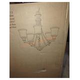 Mink a slavery chandelier polished nickel