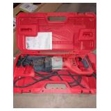 Milwaukee orbital super sawzall corded