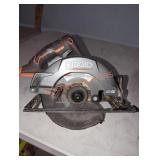 Ridgid 7 1/4 in circular saw 18v
