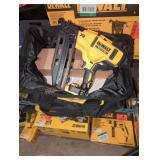 DeWalt 16ga angled finish nailer 20v Max XR