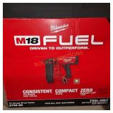 Milwaukee 18g Brad nailer: NO BATTERY NO CHARGER