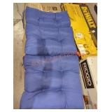 45"x21" Marine Blue Outdoor Chair Cushion