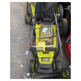 RYOBI 18V 16" Battery Walk Behind Push Mower