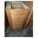 Kitchen cabinet base 35" H x 17.5" W x 25" D