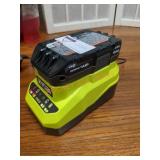 Ryobi One+ 18V 2Ah Battery and Charger
