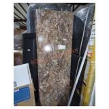 25.5" x 72" (6ft) Countertop and Back Splash