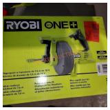 Ryobi 18v drain auger