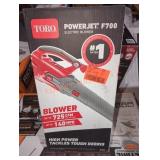 Toro power jet f700 electric blower