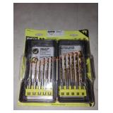 Ryobi 22 PC titanium drill bit set