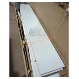 72.5"ï¿½23.5"ï¿½13" Shoe Storage Cabinet, White