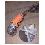 Ridgid 15Amp 7" Twist Handle Angle Grinder