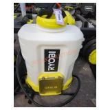 RYOBI 18V Battery 4 Gal Backpack Chemical Sprayer
