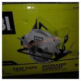 Ryobi 14amp 7 1/4in circular saw with laser