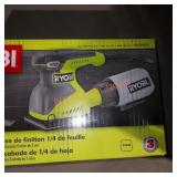 Ryobi 1/4 sheet finish sander corded
