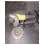 Ryobi 5.5Amp 4.5" Barrel Grip Angle Grinder