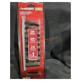 Husky 10pc Thin Wall Impact Socket Set, MM