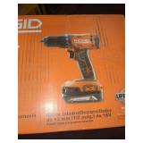 Ridgid 18V 1/2" Drill/Driver