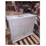 Hoke Decorators 36" White Vanity Sink Combo