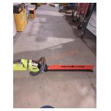 Ryobi 40v hedge sweep