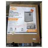 HDX Plastic Freestanding Garage Base Cabinet