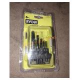 Ryobi 5pc Spiral Screw Extractor Set