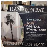 Hampton bay 16 in digital stand fan